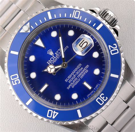 rolex blau preis|Rolex submariner taucher.